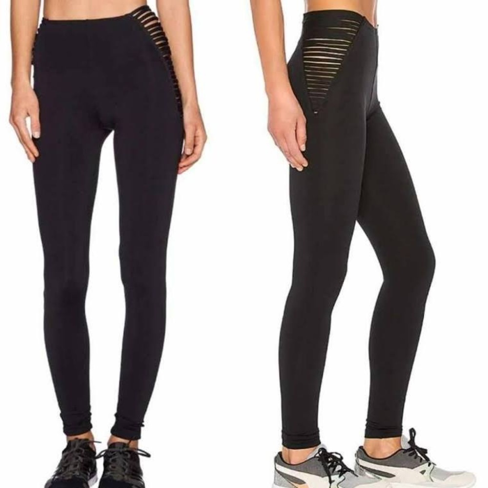 Blue Life Strappy High Waist Leggings